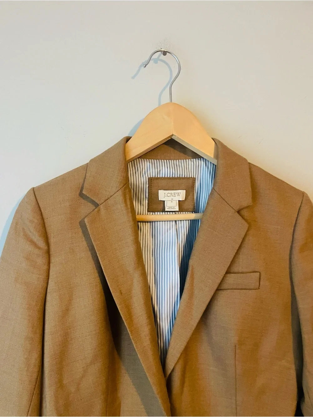 J.Crew Women's Tan Blazer